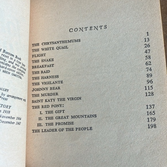 The Long Valley by John Steinbeck - Picture 8 of 9